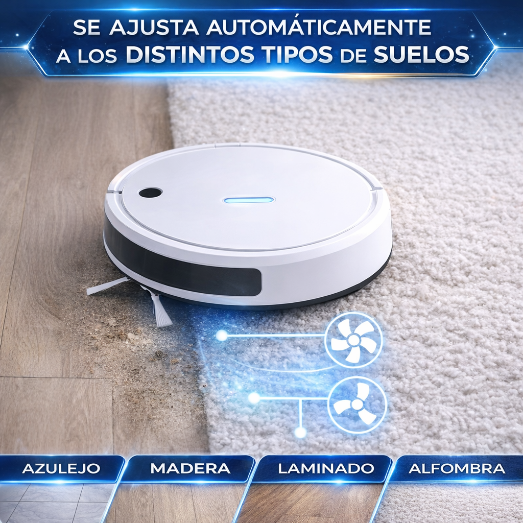 Robot Aspiradora inteligente 3 en 1