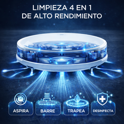 Robot Aspiradora inteligente 3 en 1