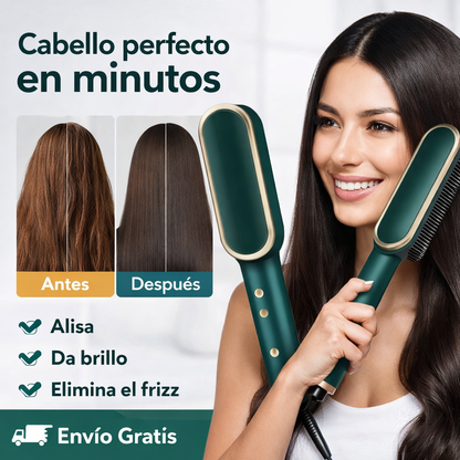 Cepillo Alisador Rizador Multifuncional 3 en 1