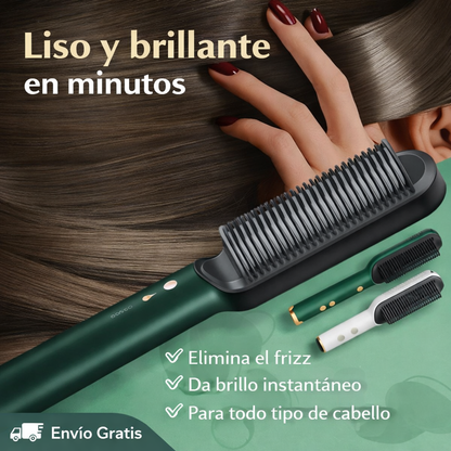 Cepillo Alisador Rizador Multifuncional 3 en 1