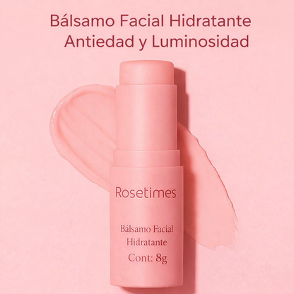 GlowStick Rosetimes - Bálsamo Facial Hidratante Antiarrugas
