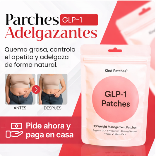 Parches Adelgazantes GLP-1 - Controla tu Peso.